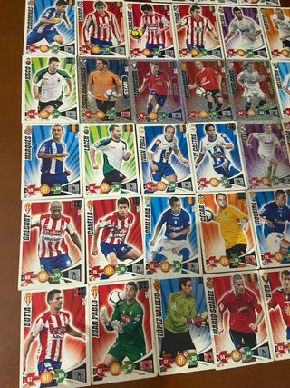 31 Cromos Adrenalyn Xl 2009con fichajes y especial