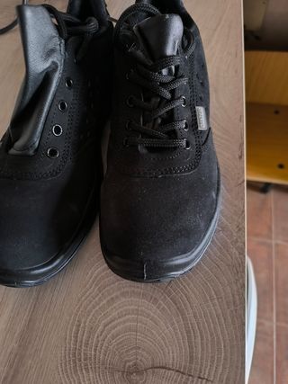 Zapatos seguridad  negros