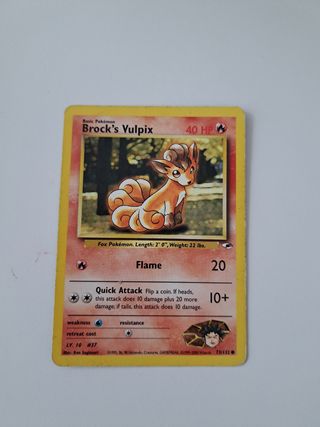 Brock's Vulpix - Carta Pokémon 73/132