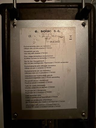 Plancha Solac PA 5250 - 1800W