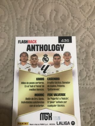 Croma Panini FlashBack - Real Madrid