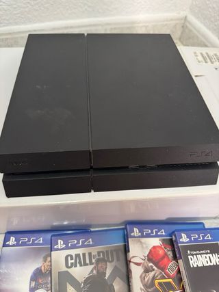 PS4 (PlayStation 4) 1TB + 4 Juegos