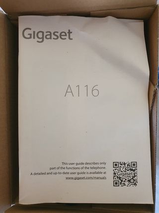 Teléfono Gigaset A116 inalámbrico