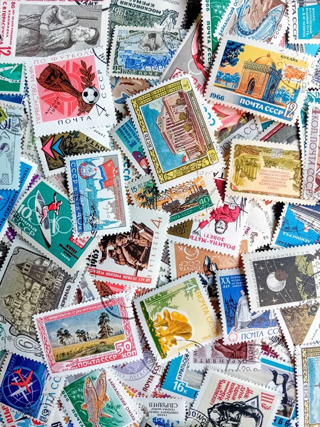 250 SELLOS UNIÓN SOVIÉTICA URSS