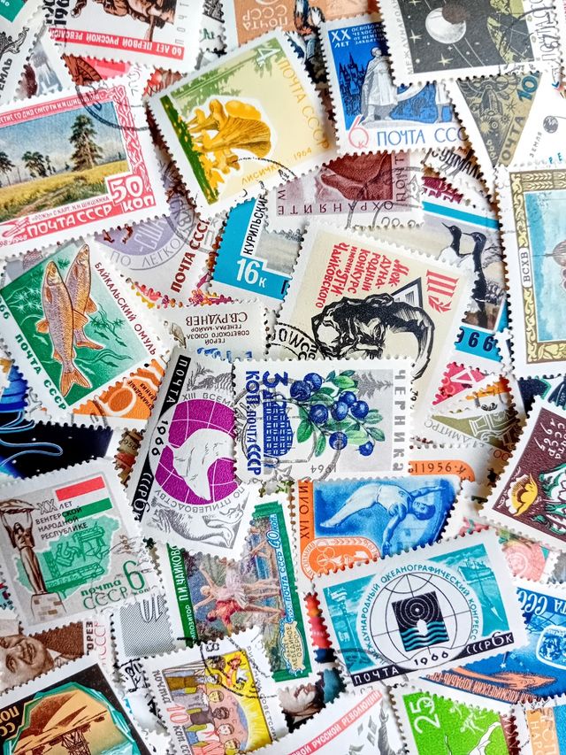 250 SELLOS UNIÓN SOVIÉTICA URSS