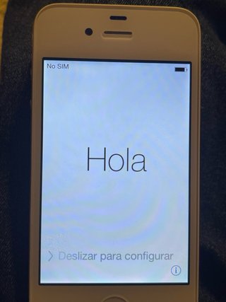 iPhone 4 Blanco/Plata.