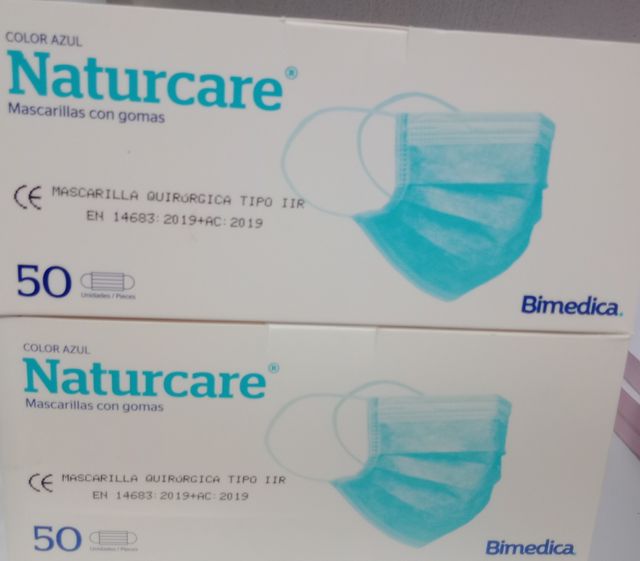 Mascarillas Naturcare IIR (50uds)