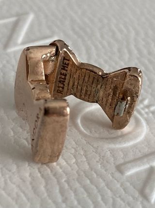 Charm Pandora ORIGINAL Lazo REFLEXIONS Oro Rosa
