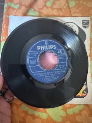 Singolo 45 giri Barry White - Disco Sound