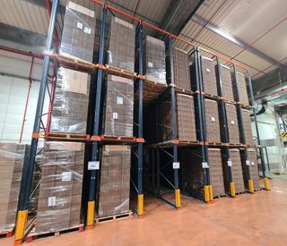 Estantería compacta para palets