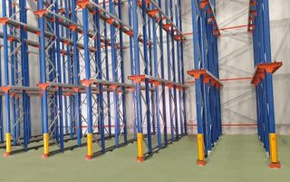 Estantería compacta para palets