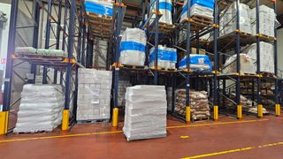 Estantería compacta para palets