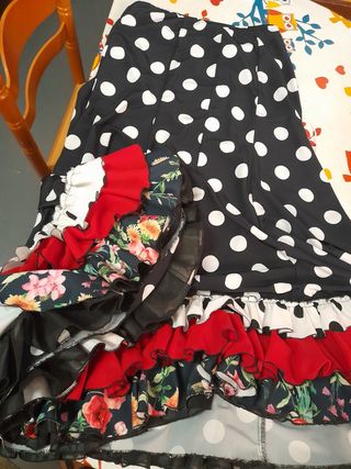 Vestidos de flamenca mujer  de niña talla 8