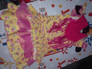 Vestidos de flamenca mujer  de niña talla 8