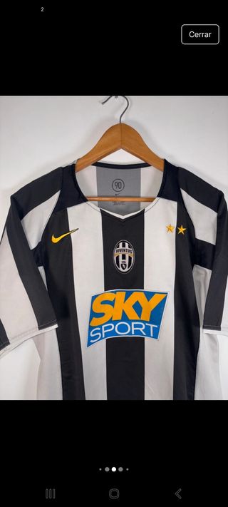 Camiseta original Del Piero Temporada 204