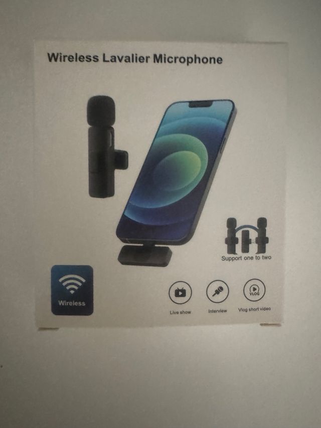 Micrófono inalámbrico Lavalier