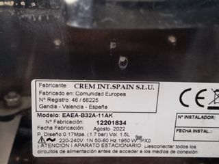 Cafetera Espresso Expobar de capsulas