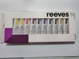Set 12 pinturas óleo Reeves