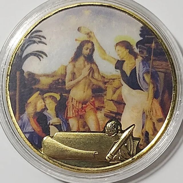 Moneda Leonardo da Vinci 500 aniversario