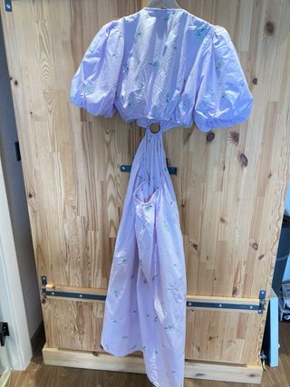 Vestido Zara lila - Cut Out