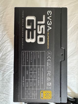 fuente alimentación EVGA 750 G3 