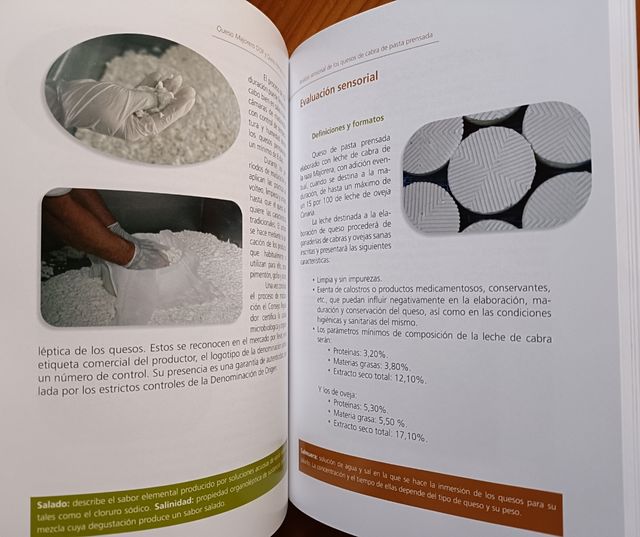 Análisis sensorial de los quesos de cabra de pasta