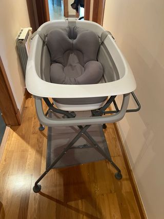 Bañera bebé plegable con soporte