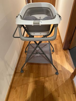 Bañera bebé plegable con soporte