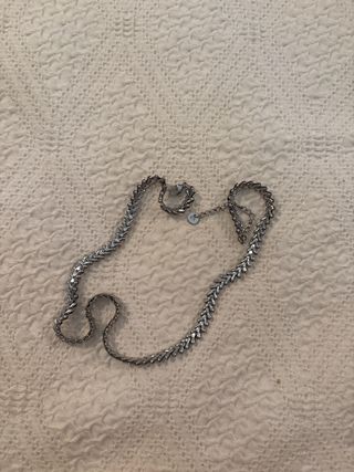 Collar serpiente plata