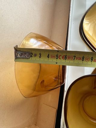 VERECO 6pzs desayuno con caja NUEVO