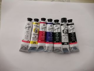 Óleos Goya Titan - 7 tubos 20ml.