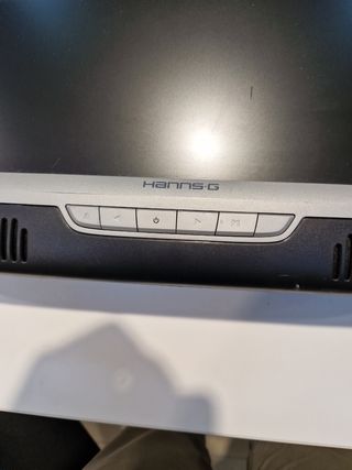 Monitor Hanns.g - Pantalla gris plata
