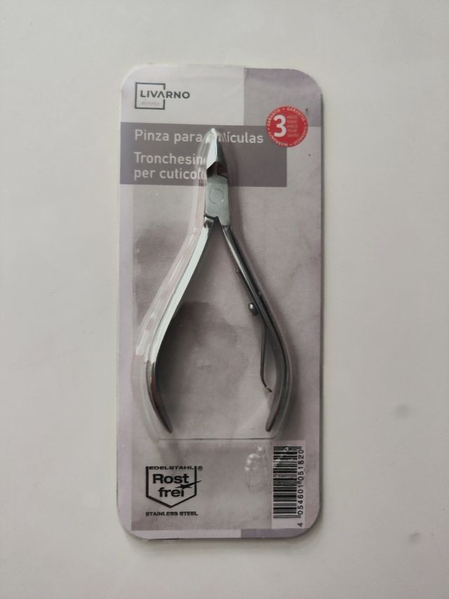 Cortacutículas Livarno - Acero Inoxidable