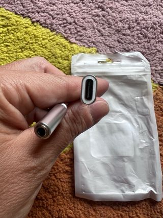 Adaptador Jack 3.5mm a USB-C