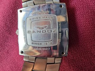 Reloj Sandoz Cronógrafo - Plata