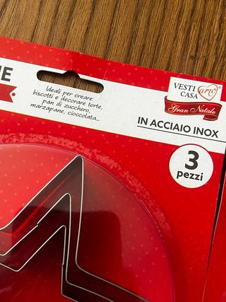 Formine biscotti Natale Vesti Casa