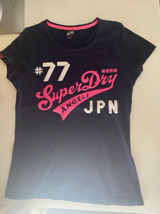 Camiseta Superdry mujer, talla L