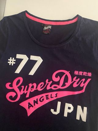 Camiseta Superdry mujer, talla L
