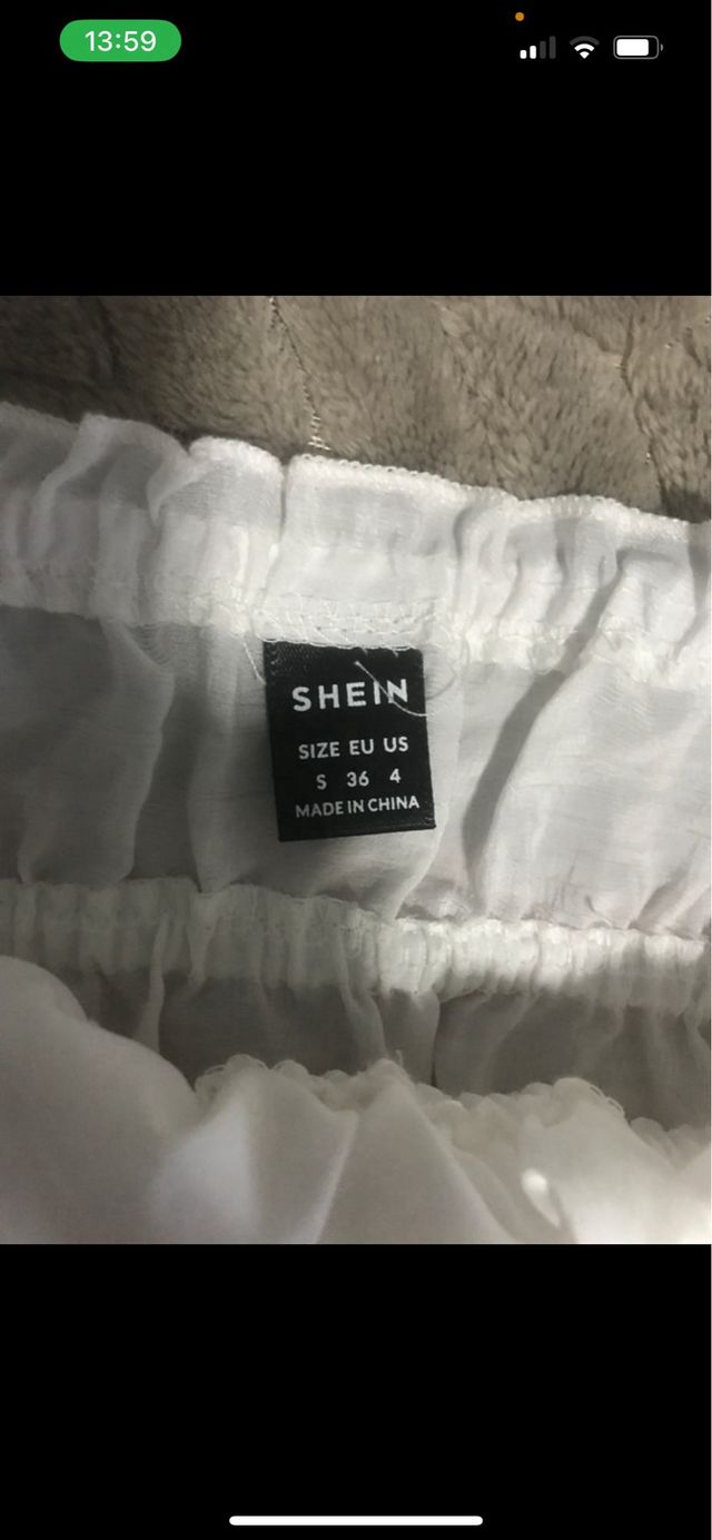 Top blanco de verano