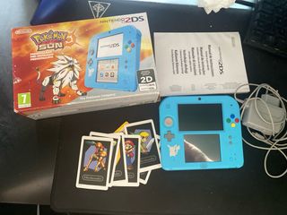 Nintendo 2DS Azul - Pokémon Sol
precio negociable