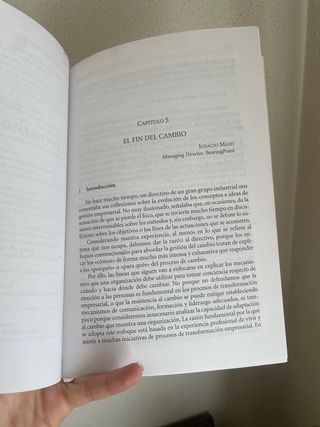 La gestión del cambio