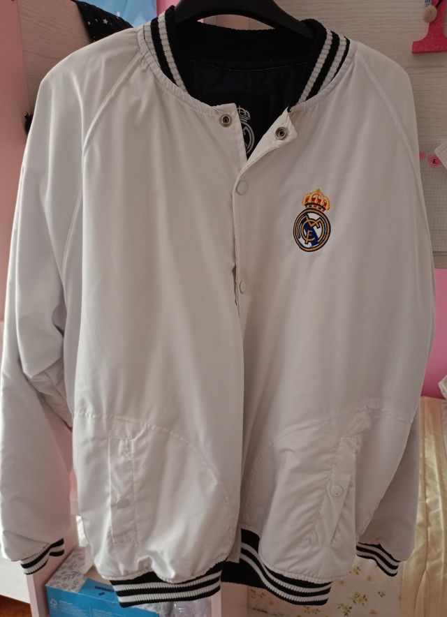 Cazadora Real Madrid blanca