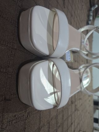Sandalias Ulanka Blancas - Talla 40