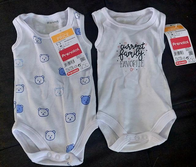 2 Bodis Bebé Recién Nacido Prenatal