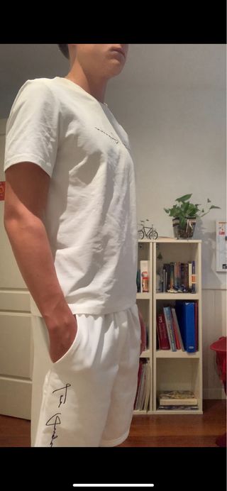 Chándal blanco verano