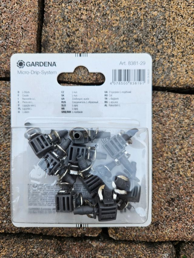 10x raccordi Gardena Micro-Drip