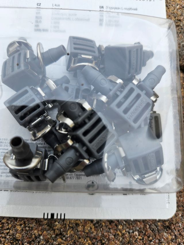 10x raccordi Gardena Micro-Drip