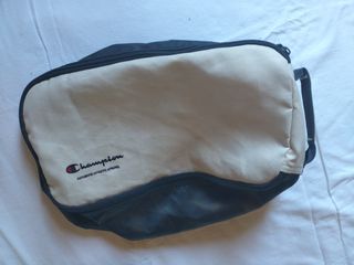 Necessaire Champion beige/nera