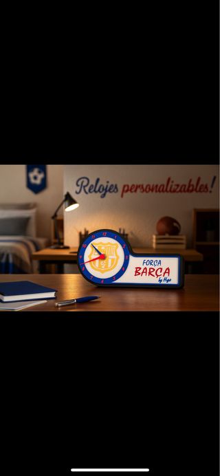Reloj FC Barcelona personalizado 