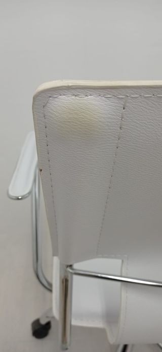 Silla oficina blanca - giratoria